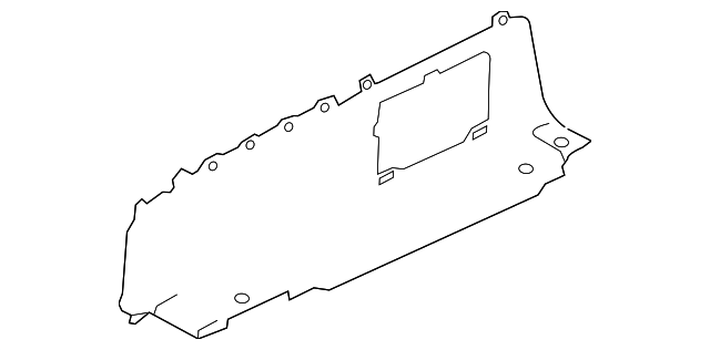 Carpet-Trunk Sid (Jaguar OEM) T2H36928AMTOEM