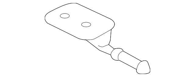 Bracket-Exhst Mt (Jaguar OEM) T2H3796OEM