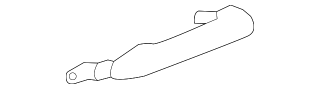 Handle-Door (Jaguar OEM) T2H3843LMLOEM