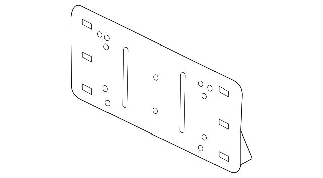 Plinth-Number Pl (Jaguar OEM) T2H3973OEM