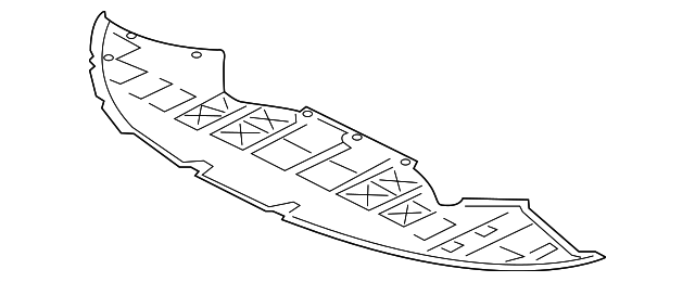 Undertray (Jaguar OEM) T2H4013OEM