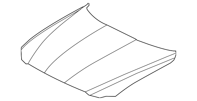 Panel-Bonnet (Jaguar OEM) T2H4135OEM