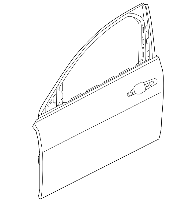 Panel-Door (Jaguar OEM) T2H4138OEM