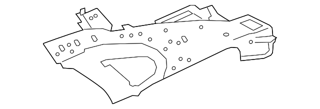 Panel-Quarter (Jaguar OEM) T2H4709OEM