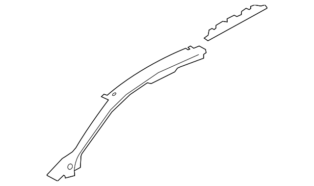 Reinf-A-Post (Jaguar OEM) T2H4736OEM