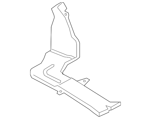 Duct-Footwell (Jaguar OEM) T2H4911OEM