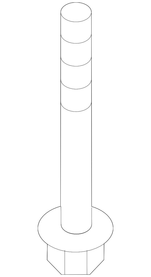 Bolt (Jaguar OEM) T2H5006OEM
