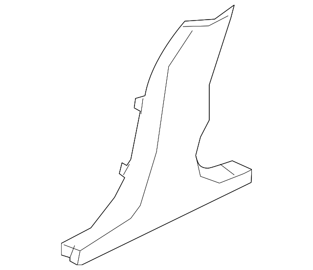 Finisher-B Post (Jaguar OEM) T2H5441AMTOEM