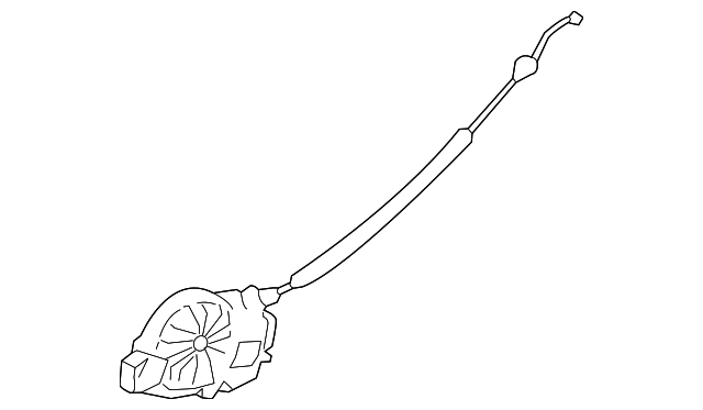Actuator & Cable (Jaguar OEM) T2H5619OEM
