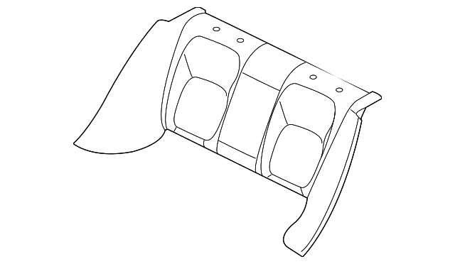 Cover-Squab (Jaguar OEM) T2H5767LKPOEM