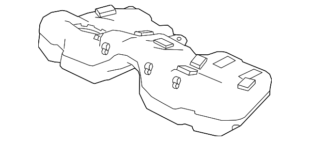 Tank-Fuel (Jaguar OEM) T2H5861OEM