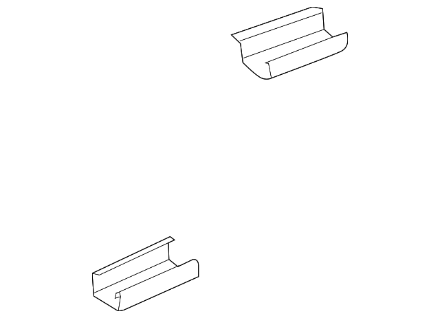 Cover-Seat Slide (Jaguar OEM) T2H6139PVJOEM