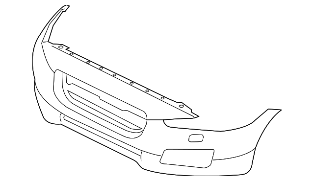Cover-Bumper (Jaguar OEM) T2H7038LMLOEM