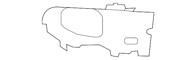Plate-Blanking (Jaguar OEM) T2H7073OEM