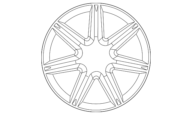 Wheel-Road-Alloy, Discontinued (Limited Supply) (Jaguar OEM) T2H7450OEM