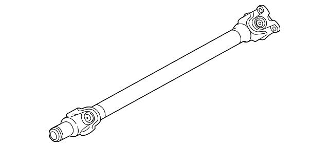Propshaft (Jaguar OEM) T2H7696OEM