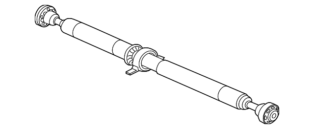 Propshaft (Jaguar OEM) T2H7701OEM