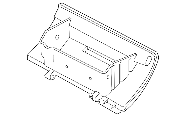 Bin-Glovebox Doo (Jaguar OEM) T2H8128AMTOEM