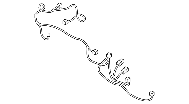 Harness (Jaguar OEM) T2H8150OEM