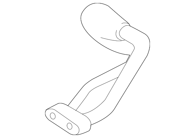 Pipe-Air Con (Jaguar OEM) T2H8155OEM