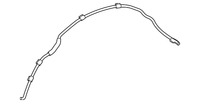 Hose (Jaguar OEM) T2H8381OEM