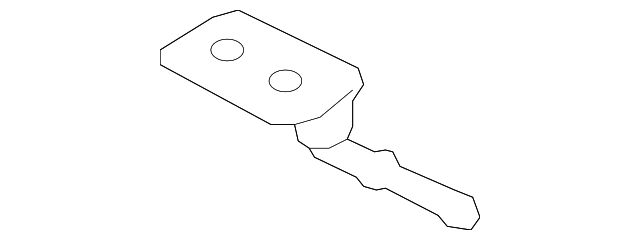 Bracket-Exhst Mt T2H9629OEM