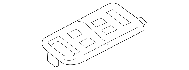 Bezel-Switchpack (Jaguar OEM) T2H9640PVJOEM