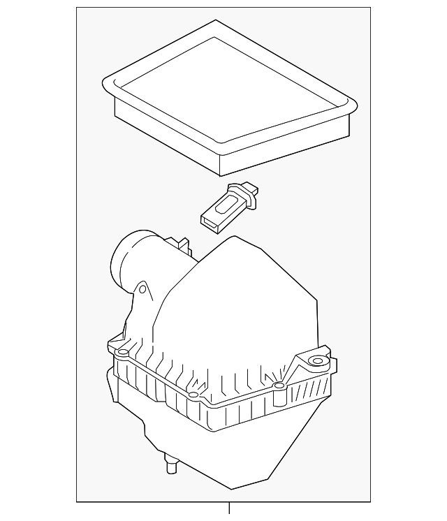 Aircleaner (Jaguar OEM) T2H9727OEM