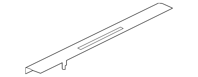 Insert-Treadplat (Jaguar OEM) T2R10160OEM