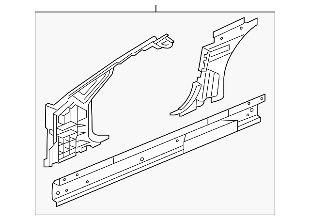 Panel-Sill (Jaguar OEM) T2R10401OEM