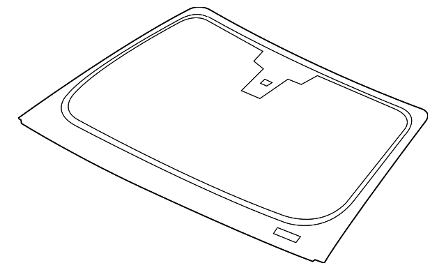 Jaguar Glass-Windscreen T2R10547OEM