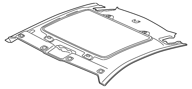 Headlining (Jaguar OEM) T2R10682PVJOEM