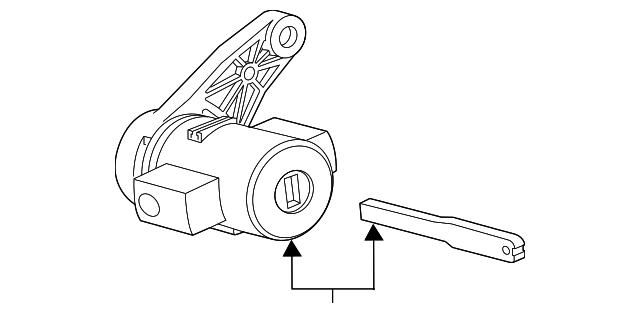 Lockset (Jaguar OEM) T2R1079OEM