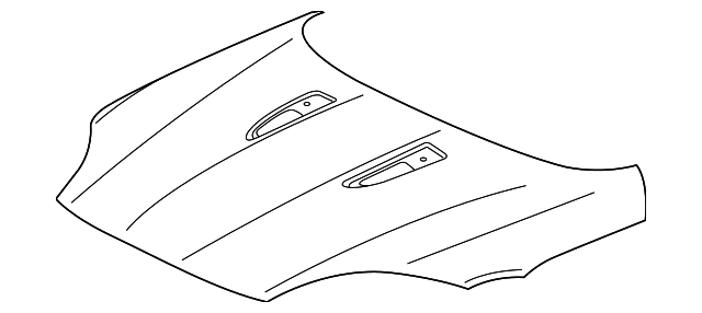 Panel-Bonnet (Jaguar OEM) T2R11012OEM