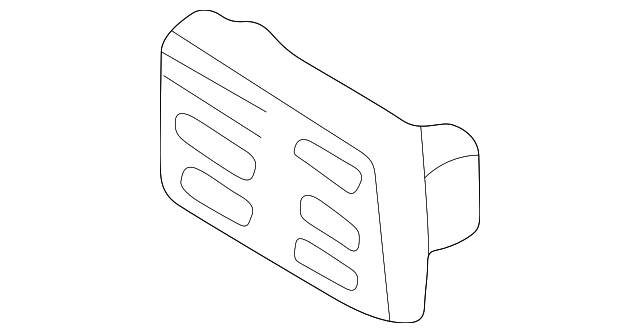 Grille-Aspirator (Jaguar OEM) XR81063AGNOEM