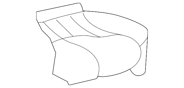 Cushion - Discontinued (Jaguar OEM) XR811439NEDOEM