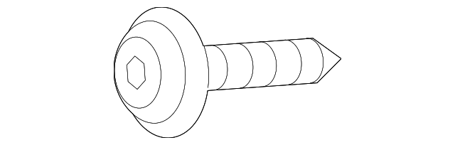 Fastener-Push In (Jaguar OEM) XR812985LEGOEM