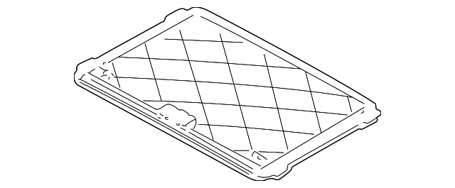 Panel-Sunroof Tr (Jaguar OEM) XR813179LFJOEM