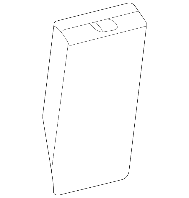 Armrest-Squab - Discontinued (Jaguar OEM) XR813613NEDOEM