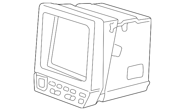 Screen-Navigatio - Discontinued (Jaguar OEM) XR81494AGNOEM