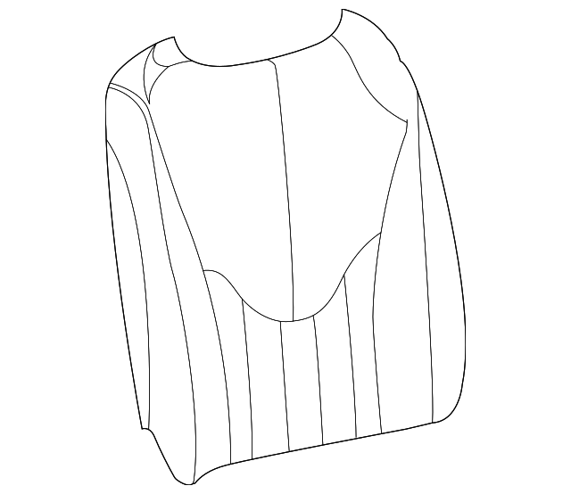 Cover-Squab - Discontinued (Jaguar OEM) XR815178SDZOEM