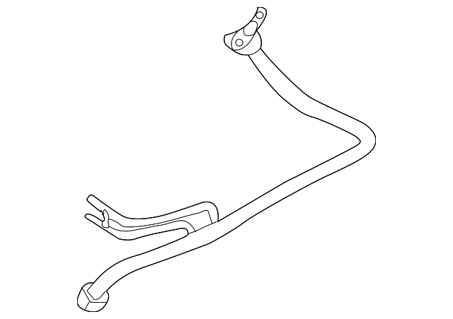 Intake-Tube - Discontinued (Jaguar OEM) XR815337OEM