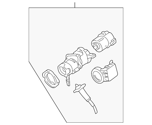 Housing, Discontinued (Limited Supply) (Jaguar OEM) XR815757OEM