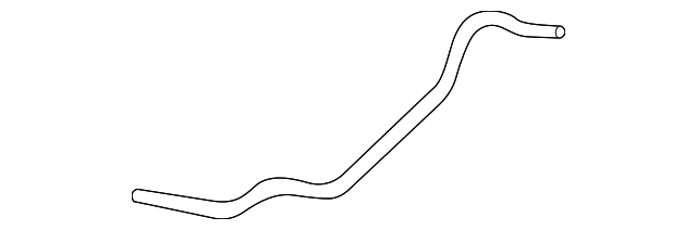 Hose (Jaguar OEM) XR81662OEM