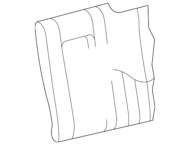 Cover-Squab - Discontinued (Jaguar OEM) XR817849AGMOEM