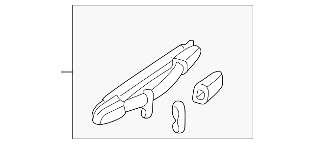 Handgrip-Roof - Discontinued (Jaguar OEM) XR818539AGMOEM