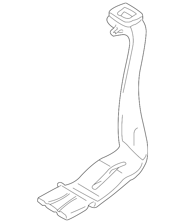 Duct-Foot Outlet - Discontinued (Jaguar OEM) XR819228OEM