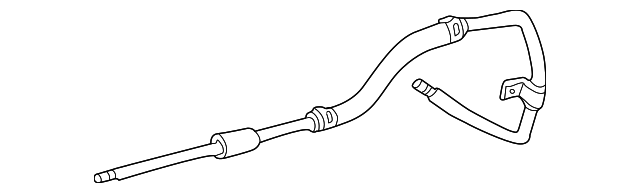 Jaguar Pipe-Power Steer XR819319OEM