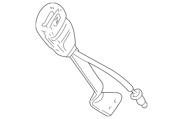 Buckle-Seatbelt (Jaguar OEM) XR823164LGMOEM