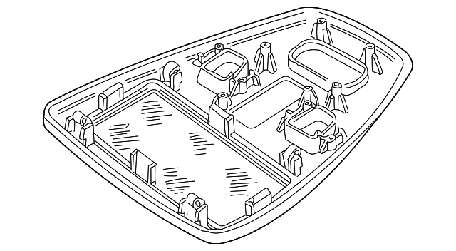 Housing-Roof Con (Jaguar OEM) XR826444AGMOEM